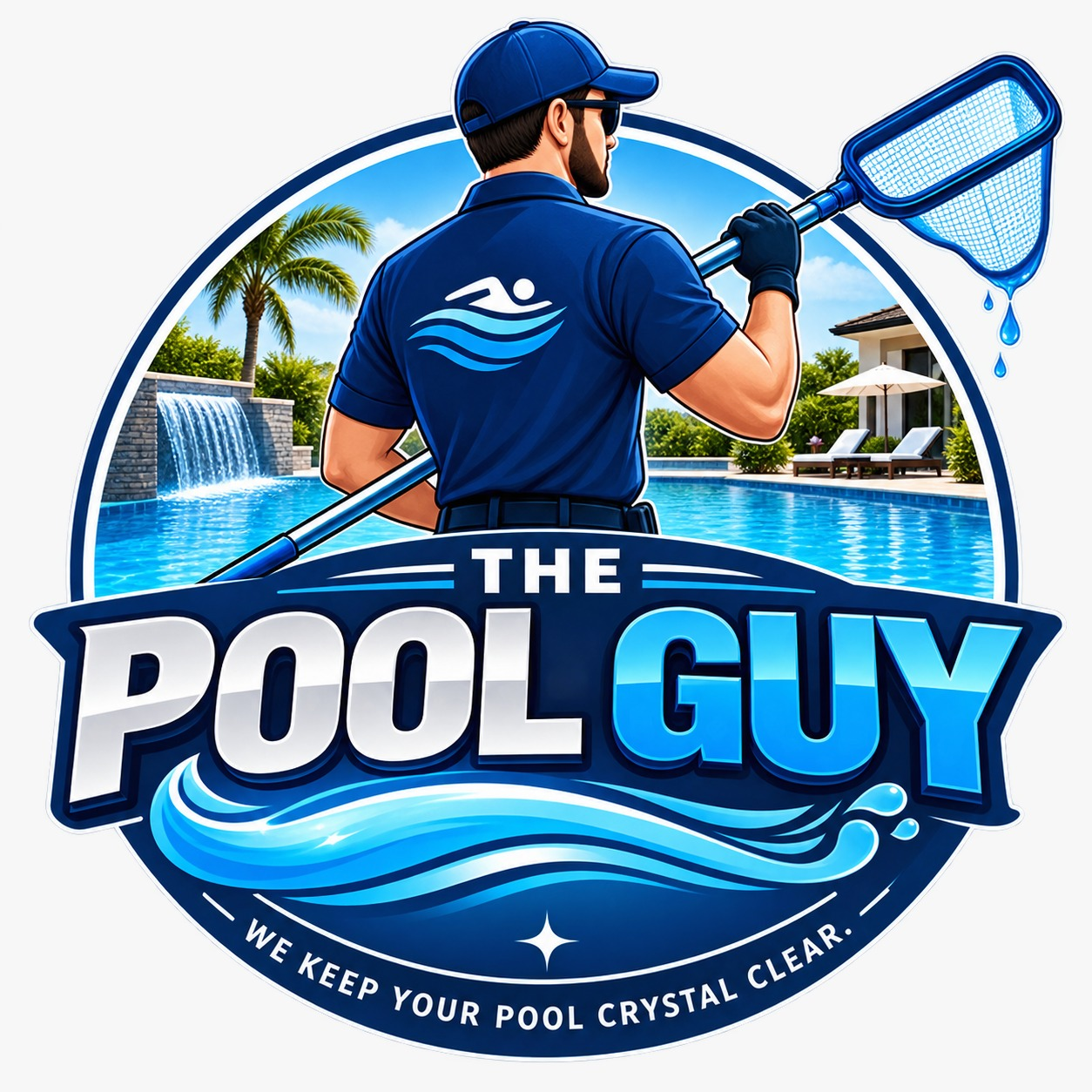 The Pool Guy logo